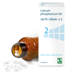 calcium phosphoricum d6 200 compresse bugiardino cod: 046313021 