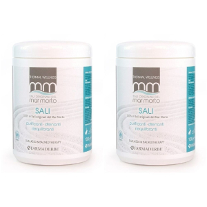 Cerca Offerte di sali originali del mar morto set da 2 2x1000 g sale bagno e acquista online