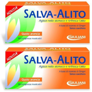 Cerca Offerte di salva-alito gusto arancia set da 2 g compresse e acquista online