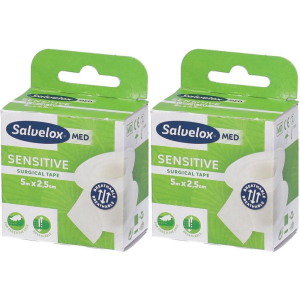 Cerca Offerte di salvelox med sensitive nastro chirurgico 5m x 2,5 cm 2x1 pz fasciatura e acquista online