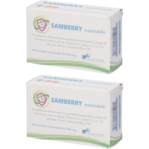 Cerca Offerte di samberry masticabile 60 tavolette 2x51 g compresse masticabili e acquista online
