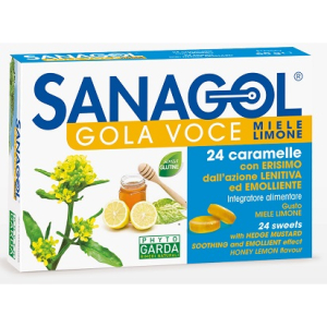 sanagol gola voce miele limone 24 caramelle bugiardino cod: 903152243 