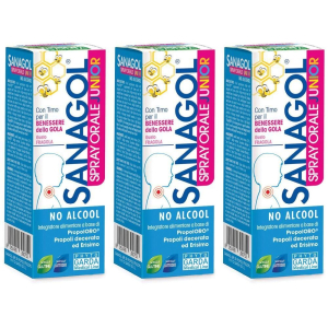 Cerca Offerte di sanagol spray junior propoli fragola 3x20 ml orale e acquista online