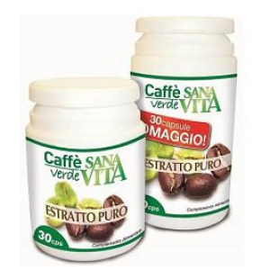 sanavita caffe verde 30 capsule bugiardino cod: 924527411 