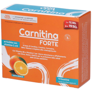Cerca Offerte di sanavita carnitina forte bustine 4x49 g polvere per soluzione orale e acquista online