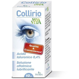 sanavita collirio sodio ianulorato 0,4% 10 ml bugiardino cod: 970419659 