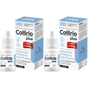 Cerca Offerte di sanavita collirio plus set da 2 2x10 ml gocce oftalmiche e acquista online