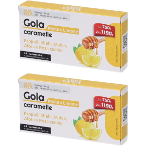 Cerca Offerte di sanavita gola miele & limone caramelle 2x24 g e acquista online