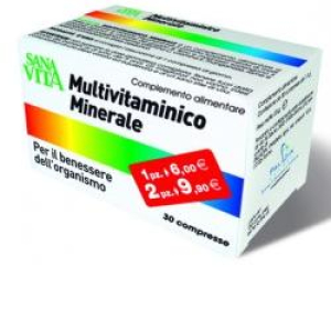 sanavita - multi vitaminico minerale bugiardino cod: 923130381 
