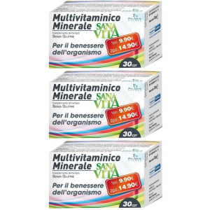Cerca Offerte di sanavita multivitaminico minerale 30 compresse 3x30 pz e acquista online