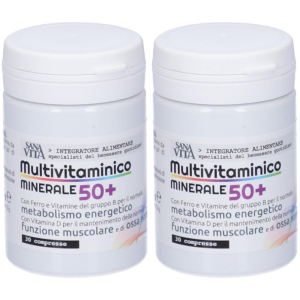 Cerca Offerte di sanavita multivitaminico minerale 50+ in compresse 2x39 g e acquista online