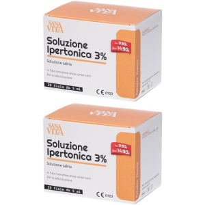 Cerca Offerte di sanavita salimar soluzione salina ipertonica 3% fiale monodose 2x30x5 e acquista online
