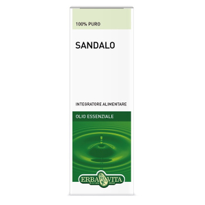 olio essenziale sandalo 10ml erbavita bugiardino cod: 901374088 