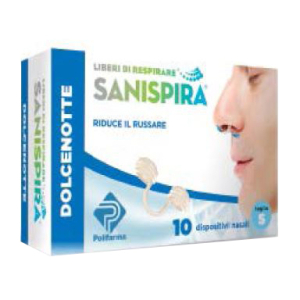 sanispira dolce notte - 10 filtri nasali bugiardino cod: 971052067 