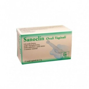 sanoclin - ovuli vaginali per infezioni bugiardino cod: 939983413 