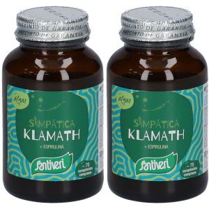Cerca Offerte di santiveri klamath + spirulina set da 2 2x30 g compresse e acquista online