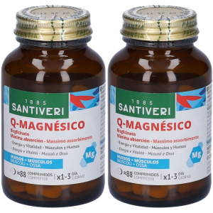Cerca Offerte di santiveri q-magnesico mg set da 2 2x55 g compresse e acquista online