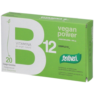 Cerca Offerte di santiveri vegan power complex b12 4x10 g compresse e acquista online