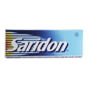 saridon 20 compresse bugiardino cod: 004336107 