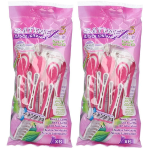 Cerca Offerte di satinex3 plus lady rasoi 2x6 st e acquista online