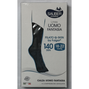 Cerca Offerte di sauber linea uomo fantasia filato q-skin 18-22 mmhg calza 140 denari nero pois rossi taglia s/m e acquista online