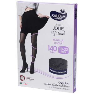 Sauber pharma collant shaping jolie 140 denari colore nero taglia 4 1