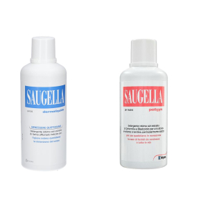 Cerca Offerte di saugella dermoliquido ph 3,5 + neutro poligyn 1 pz set e acquista online