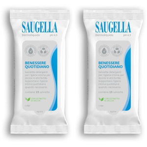 Cerca Offerte di saugella dermoliquido salviette intime 2x15 st e acquista online