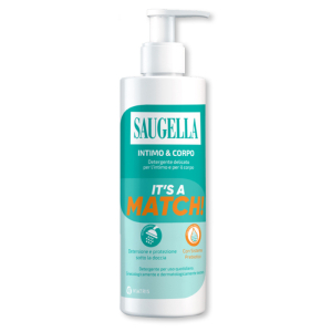 Saugella it's a match intimo & corpo - detergente delicato per uso quotidiano - 200 ml