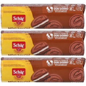 Cerca Offerte di schär mini sorrisi gluten free cacao e crema latte 3x100 g e acquista online