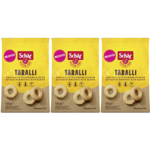 Cerca Offerte di schär taralli set da 3 3x120 g altro e acquista online