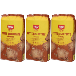 Cerca Offerte di schar fette biscottate cereali set da 3 3x3x86,7 g biscotti e acquista online