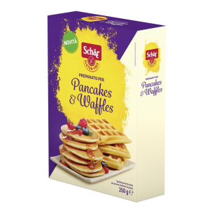 schar preparato pancakes/waffl bugiardino cod: 984207326 