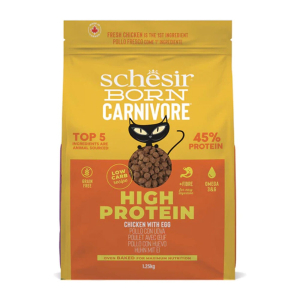 Cerca Offerte di schesir born carnivore cat adult pollo con uovo 1,25 kg e acquista online