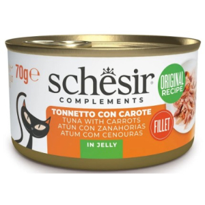 Cerca Offerte di schesir gatto jelly tonnetto carote 70gr (lattina) e acquista online