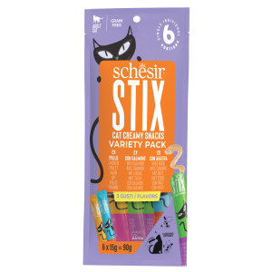 Cerca Offerte di schesir gatto snack stix creamy pollo/salmone/anatra 6pz 15gr e acquista online