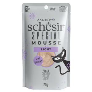 Schesir gatto special mousse light low calories adult pollo 70gr (bustina)