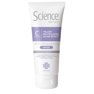 Science hair care maschera antigiallo 100ml 100 ml ristruttur