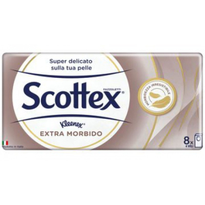 scottex extra morbido fazz 8 pezzi bugiardino cod: 980532980 