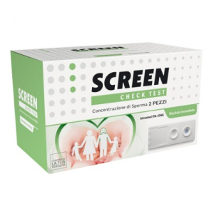 screen test conta sperm 2 pezzi bugiardino cod: 971664521 
