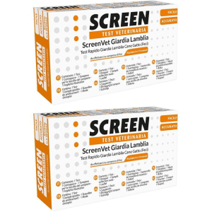 Cerca Offerte di Screenvet Test Rapido Veterinaria Giardia Lamblia Feci Cane e Gatto 2X e acquista online