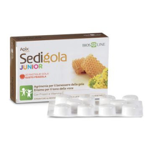Cerca Offerte di sedigola junior integratore per il benessere della gola e per il tono della voce gusto fragola 20 pastiglie e acquista online