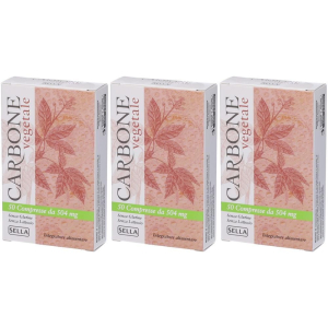 Cerca Offerte di sella carbone vegetale 3x25,2 g compresse e acquista online