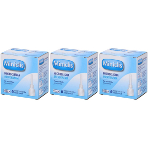 Cerca Offerte di sella miniclis adulti microclismi set da 3 3x6x9 g clistere e acquista online