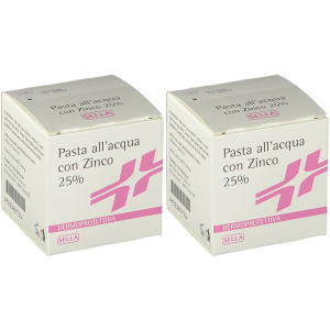 Cerca Offerte di sella pasta all'acqua con zinco 25% set da 2 2x100 g e acquista online