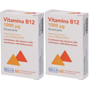 Cerca Offerte di sella vitamina b12 1000mcg compresse orosolubili 2x7,2 g e acquista online