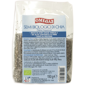 omega 3 semi di chia bio 150g bugiardino cod: 927099337 