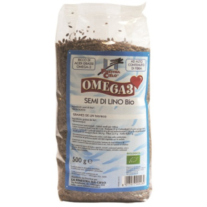 omega3 semi di lino bio 500g bugiardino cod: 906595653 