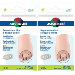 Cerca Offerte di separatore dita master-aid footcare con anello doppio small 2 pezzi c1 e acquista online