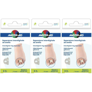 Cerca Offerte di separatore dita master-aid footcare con anello small 2 pezzi c17 3x2 s e acquista online